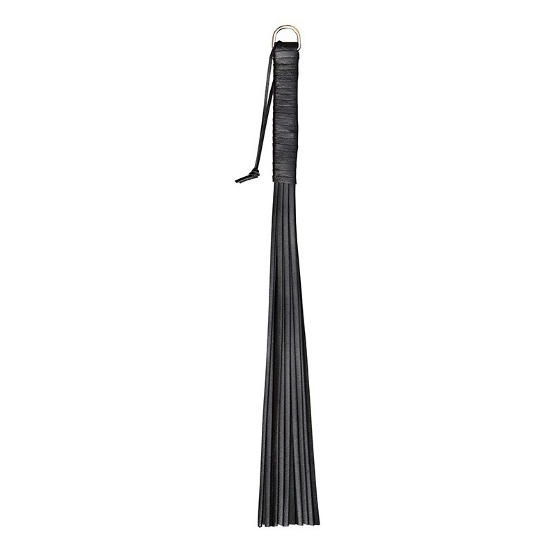 Kiotos Martinet en cuir Handy Whip Noir
